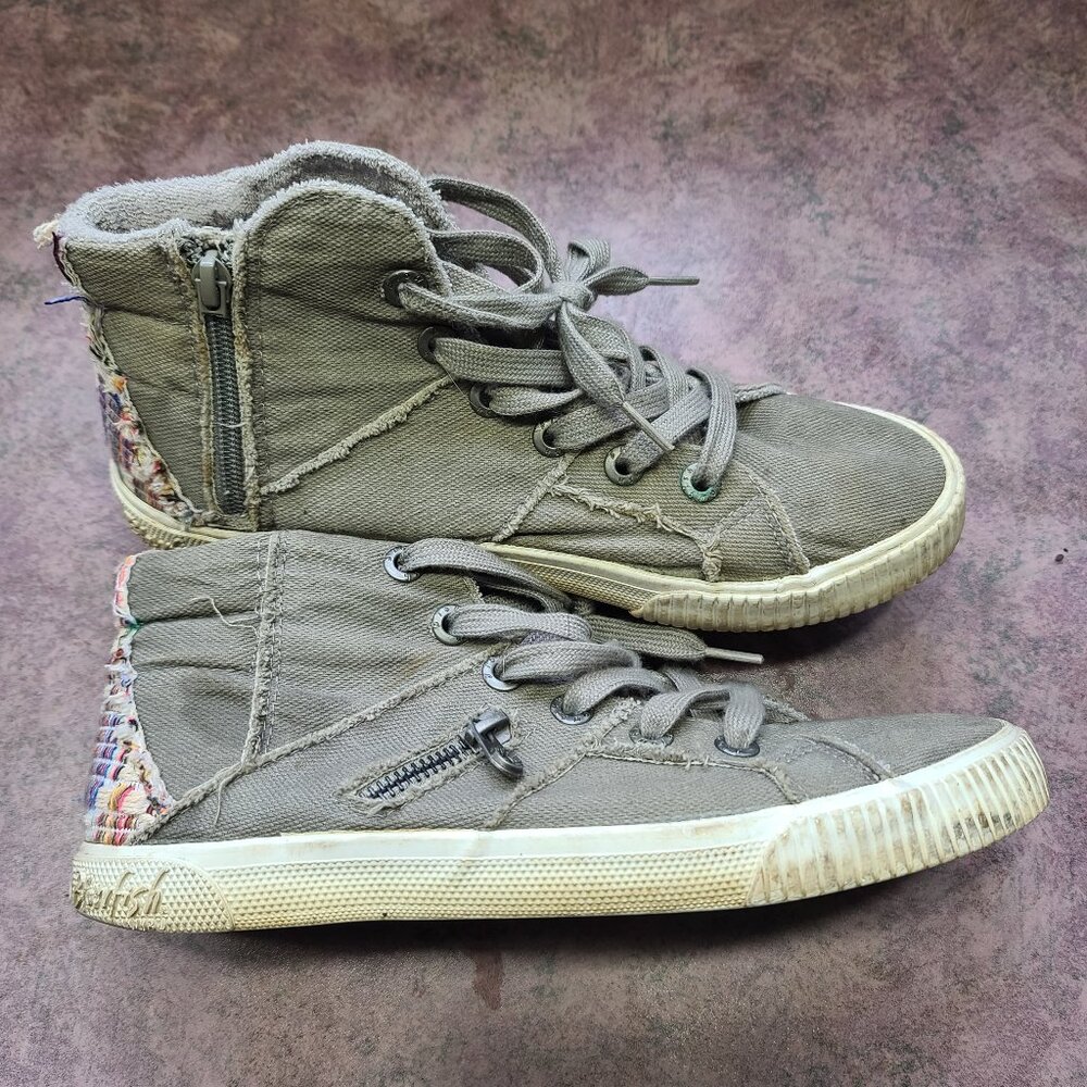 Blowfish Malibu Fruit K High Top Runner size 9 Bohemian Grunge